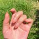 thumbnail image 3 of Paquete de 24 uñas de prensa brillantes uñas postizas francesas ovaladas línea naranja punta de uñas acrílicas uñas cortas de cobertura completa para damas y niñas Zhivalor HMYH867, 3 of 4