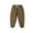 Khaki, variant on WUXIAN Boys Pants Corduroy Pants Cargo Solid Color Elastic Waist Casual Long Toddler Comfort Trousers