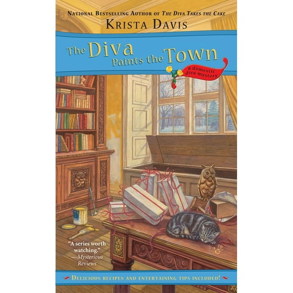 Domestic Diva Mystery The Diva Paints the Town, Book 3, (Paperback)