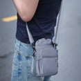 thumbnail image 3 of Hioecau Sac Isotherme pour Bouteille d'Eau Sangle Réglable Sac à Cordon pour Randonnée Gym Multiples Poches Pochette pour Téléphone Clés, 3 of 8