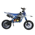 thumbnail image 4 of 49cc 2-Stroke Kids Dirt Bike, Gas Power Motocross, Beach Off Road Mini Motorcycle, Children Pocket Motorbike with Improved Front Rear Disc Brakes, 4 of 8