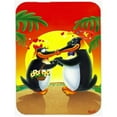 thumbnail image 1 of Carolines Treasures APH0245LCB In Love Valentines Day Penguins Glass Cutting Board, Large, 1 of 1