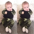 thumbnail image 3 of Camouflage Newborn Baby Boy Long Sleeve T-shirt Top Pants 2PCS Outfit Autumn Kid Clothes Sets 0-24M, 3 of 10