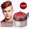 thumbnail image 2 of Tinte temporal para el cabello, crema para colorear, cepillo para enjuague, cera para el cabello, Color temporal, cera para el cabello, coloración de peinado Natural para hombres, (Buy 2 save 10%), 2 of 4