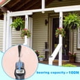 thumbnail image 2 of Tattom 15Pcs Decorative Wall Hooks for Hanging,Black Screw in Hooks ,Coat Hooks Wall Mount ,15 lb Clothes Hooks for Hanging with 30 Pieces Screws for Outdoor, Closet, Door, Bathrooms,Backpack, 2 of 7