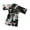 Black, variant on Zwiiyzr 1-7 Years Girls Satin Bathrobe Pajamas Toddler Baby Kids Flower Print Silk Kimono Robes Sleepwear Clothes for Wedding Spa Party Sky Blue