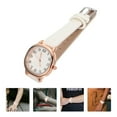 thumbnail image 3 of Mujeres de estilo retro Mujer reloj decorativa de pulsera PU correa de reloj de cuarzo de cuarzo., 3 of 4