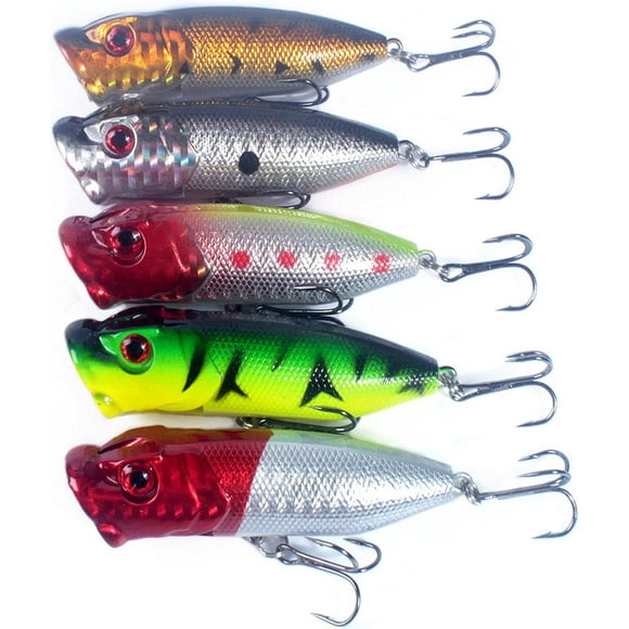 Fishing Lure ABS with 6 Hooks 3D Realistic Eyes Bright Colors Detailed Body for Saltwater Freshwater Fishing Attracts Tuna Bass Trout Pike Catfish Ideal Gift for Anglers