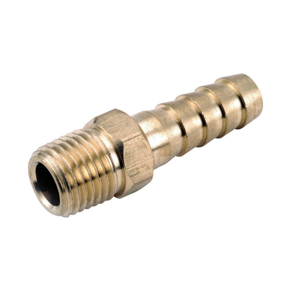 Anderson Metals 717001-0808 .5 x .5 in. Male Iron Pipe Thread Barb Insert