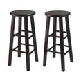 thumbnail image 2 of Winsome Wood Pacey 29" Bar Stools, Set of 2, Espresso, 2 of 3