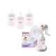 thumbnail image 1 of Pack 3 Biberones Pigeon Softouch 160ML y Extractor de Leche, 1 of 10
