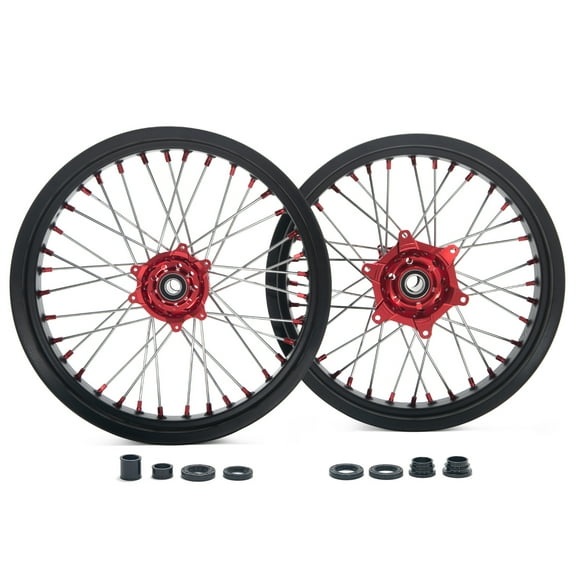 2014-2024 CRF450R CRF250R For Honda 17"x3.5/4.25 Wheels Set CRF450RX CRF250RX 2019-2024 2020 2021 2022