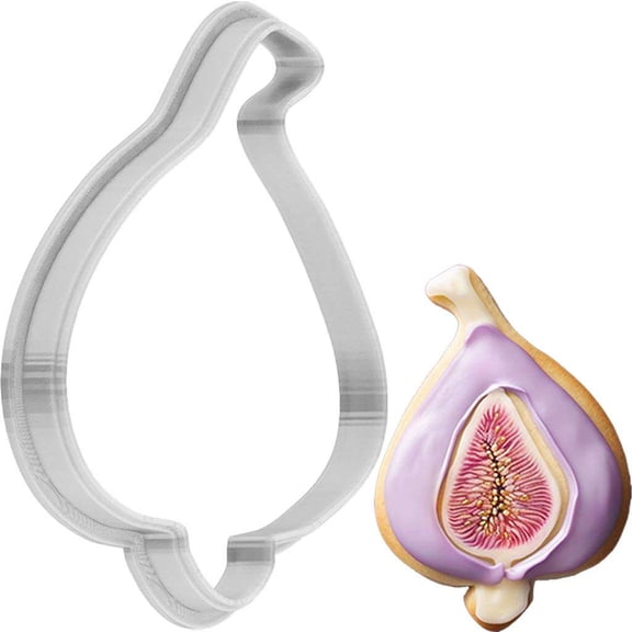 Fig Cookie Cutter 4 Inch Made in USA by WONDERTORY