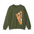 thumbnail image 2 of TSmartArt @ Walmart. Peeking Kitty. Adult Women's + Sweatshirt. L - 5XL., 2 of 4