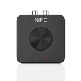 thumbnail image 2 of Seitruly Receptor transmisor 2 en 1 compatible con Bluetooth 5,0, sistema estéreo doméstico recargable, adaptador de sonidos, electrónica de Cables de audio/vídeo, 2 of 6