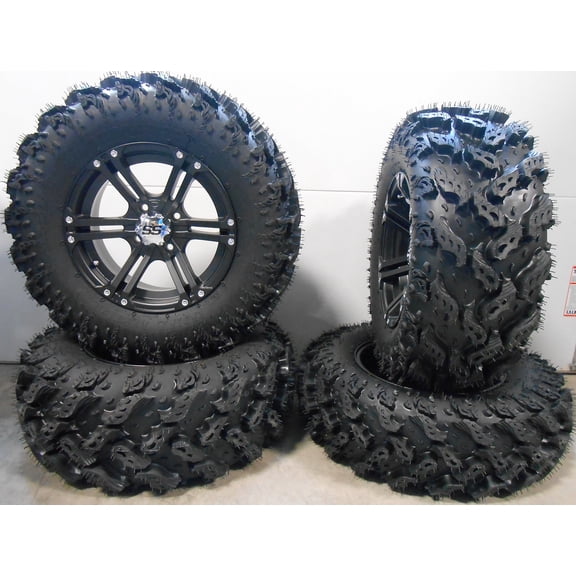 ITP SS212 14" Wheels Black 27" Reptile Tires Sportsman RZR Ranger