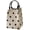 Beige, variant on Cute Polka Dot Handbag for Women - Classic Dot Print, Roomy, Everyday Chic, Knit Tote Bag, Crochet Bucket Handbag