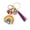 Rainbow, variant on Lovely Rainbow Love Key Holder Dainty Tassels Charm Ideal For Purse Backpack Decoration