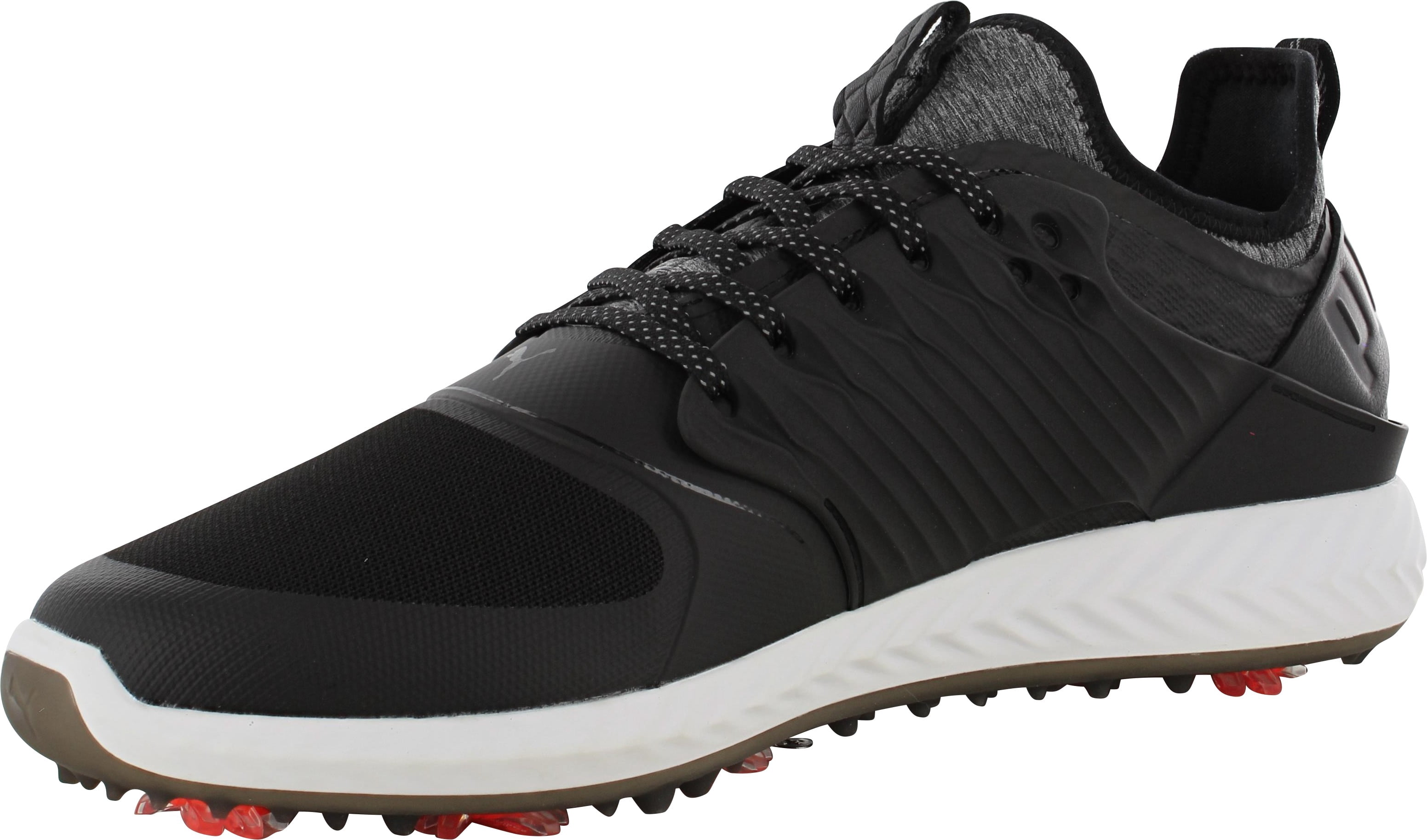 NEW Mens Puma Ignite PWRADAPT Caged Golf Shoes White / Peacoat