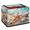 Multicolor 4, variant on CURLYOOT Seashell Storage Bin with Zipper Lid Foldable Storage Basket Box starfish Clothes Organizer Container for Closet, Shelf, Bedroom, Home Decor