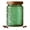 Green, variant on Set of 4 Vintage Glass Storage Jars, 23.7oz Glass Coffee Canisters Decoraitve Mason Jars Sugar Containers with Airtight Wooden Lids for Kitchen Pantry, Cookie Jars (Sunflower)