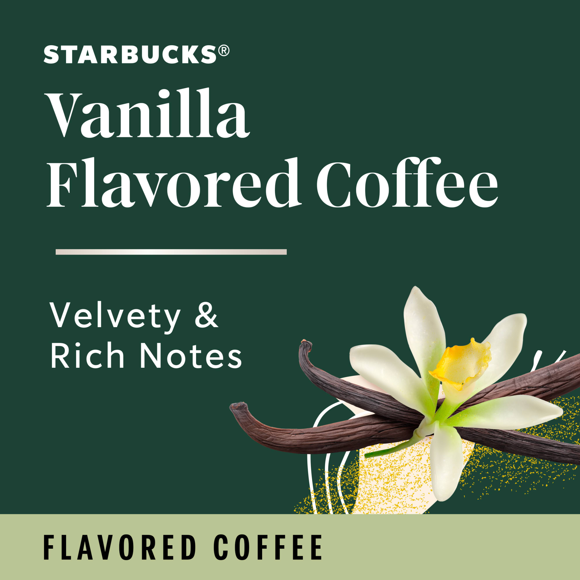Starbucks Arabica Beans Vanilla,  Naturally Flavored, Ground Coffee, 11 oz - image 4 of 7