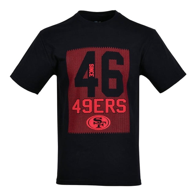 Playera NFL San Francisco San Francisco 49 ers Negro para Hombre Talla EG