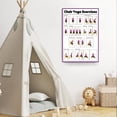 thumbnail image 4 of AVOI Chair Yoga Practice Poster for Seniors Yoga Room Poster Canvas Painting Posters & Prints Wall Art Pictures Yoga Poster with Poses for Living Room Bedroom Decor Unframe: 16x20inch(40x50cm), 4 of 5