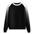 thumbnail image 4 of Vedolay Clothes for Women Casual Oversized Loose Fit V-Neck Long Sleeves Pullover Sweatshirts Tunic Gray,2XL, 4 of 5