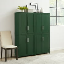 Crosley Furniture Savannah 2-Piece Kitchen Storage Pantry Set