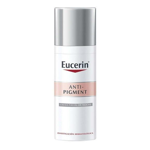 Crema facial Eucerin Antipigment de noche con thiamidol