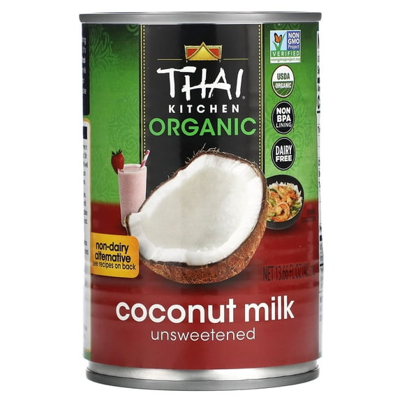 Thai Kitchen, Coconut Milk, Unsweetened, 13.66 fl oz (403 ml) Pack of 2