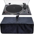 thumbnail image 5 of Black Vinyl Record Player Dust Cover Oxford Cloth Record Turntable Dust Cover, 5 of 8