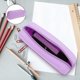 thumbnail image 3 of Pencil Case Colorful Silicone Pencil Organizer Aesthetic Lightweight Pen Bag Portable Pen Pouch, 3 of 4