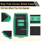 thumbnail image 5 of Funda de llave de coche de silicona TPU verde única para Renault Grand Scenic Megane Clio Espace Kadjar Captur Arkana Austral Zoe - Funda de control remoto de 4 botones, 5 of 6