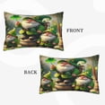 thumbnail image 2 of Fotbe patrick’s day gnomes Pattern Pillow Cases - Envelope Closure - Luxury, Extra Soft, Cooling Pillow Covers - Wrinkle, Fade, Stain Resistant-20"x30", 2 of 6