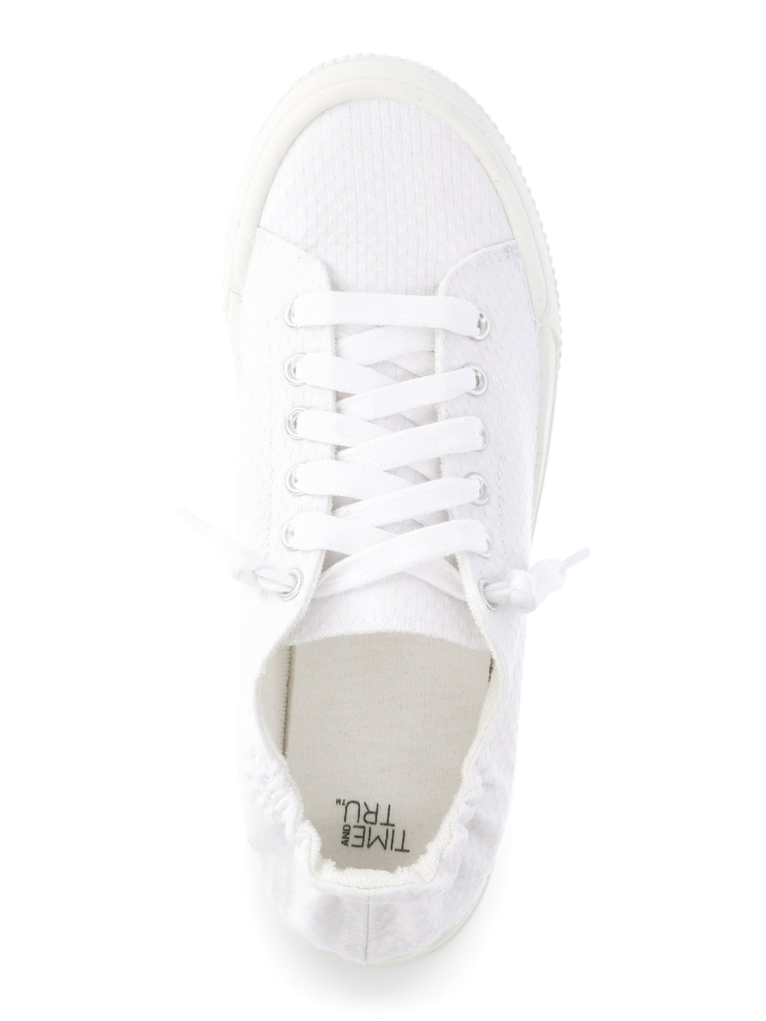 Time and Tru Women's Scrunchback Sneakers, Wide Width Available