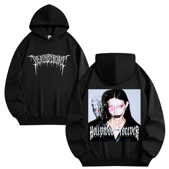 DeathbyRomy 2025 Tour Hoodies Casual Longsleeve Unisex Pullovers Hip Hop Sweatshirt