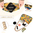thumbnail image 2 of FORMRS Womens Shoulder Bag with Chain Strap Clutch Purse Cute Tote Handbag, Yellow Sardines Pattern, 2 of 7