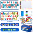 thumbnail image 2 of Kit de letras Sundaymot Magnetic Alphabet 310 unidades con pizarra, 2 of 7