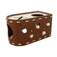 thumbnail image 4 of Cat House Muebles Protection accesorio de mascotas FIENTO Portable para múltiples gatos Marrón, 4 of 8
