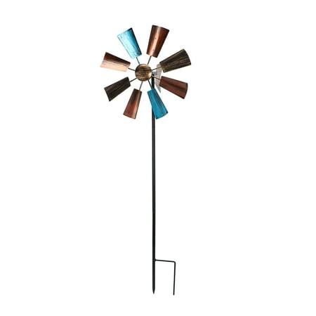

1pc Outdoor Landscape Windmill Decor Garden Windmill Adornment Scene Decor