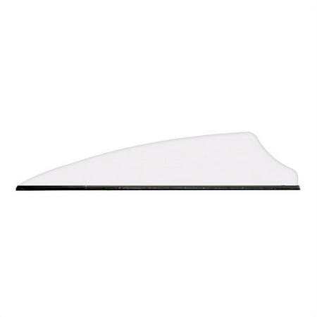 Q2i Q06048 Fusion-XI 100 Pack 2.5 White Archery Arrow Vanes