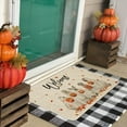 thumbnail image 2 of Fall Door Mat 30 X 17 Inch Fall Halloween Dog Welcome Doormat Indoor Outdoor Entrance Floor Mat Non Slip Autumn Halloween Decor Rubber Mats, 2 of 6