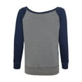 thumbnail image 3 of Bella + Canvas Women's Sponge Fleece Wide Neck Sweatshirt B7501, 3 of 3