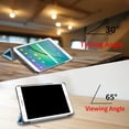 thumbnail image 5 of Tri-Fold Case Compatible with Samsung Galaxy TAB S2 9.7 inch Tablet - SM T810/T813/T815C/T819C(2014 Edition), Includes a Screen Protector - Premium PU Leather Tri-Fold Cover with Auto Sleep/Wake, 5 of 10