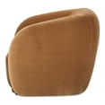 thumbnail image 3 of Moe's Home Collection Faye Occasional Chair Fabric Brown, 3 of 7