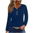 thumbnail image 2 of Karight Womens Button Down Shirt Long Sleeve Blouse, 2 of 6