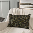 thumbnail image 5 of Xecao Bamboo for Decorative Throw Pillow Case for Couch,Sofa or Bed Set,Pillow Cover for Sofa Home Decor Ideal Gift(Pillow core not included)-20"x30", 5 of 6