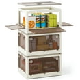 thumbnail image 2 of GVN 3-Pack Stackable Storage Bins with Lids with 5 Opening Ways-11.5 Gal, 2 of 7